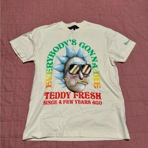 Teddy Fresh x Rick and Morty tshirt